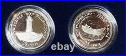 100% to Charity 1992 Canada 13 Coin 125th Proof Set 12 92.5% Silver 25c + $1