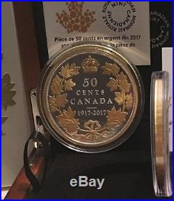 100th Anniversary 1917-2017 Half Dollar Masters Club 2OZ Pure Silver 50Cent Coin
