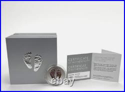 $10 Fine Silver Coin Welcome to the World! Baby Feet Footprint (2025)