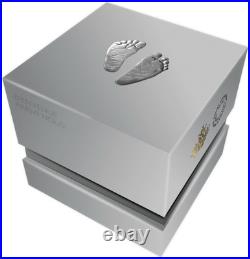 $10 Fine Silver Coin Welcome to the World! Baby Feet Footprint (2025)