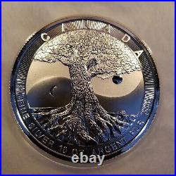 10 oz silver Canadian Tree of Life coin