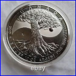 10 oz silver Canadian Tree of Life coin