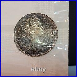 1867-1967 Canada Centennial coins Silver Copper-Lot! Original Card Uncirculated