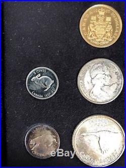 1867-1967 Canada Centennial silver and $20 gold coin set