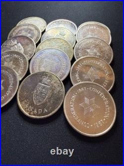 1867-1967 Canada Confederation Sterling. 925 Silver Coin (one medallion)