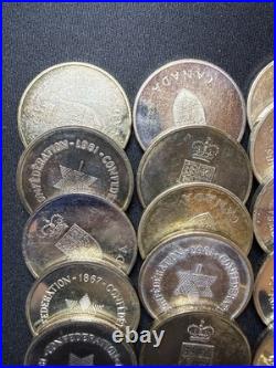 1867-1967 Canada Confederation Sterling. 925 Silver Coin (one medallion)