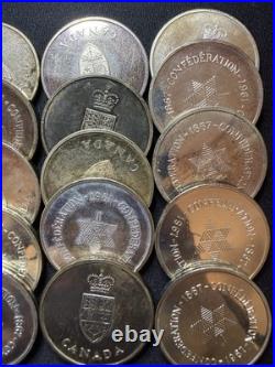 1867-1967 Canada Confederation Sterling. 925 Silver Coin (one medallion)