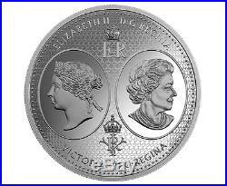 1867- 2017 Canada 10 oz Pure Silver Coin The 1867 Confederation Medal. PRE-SALE