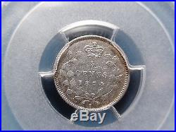 1874-H Canada Five Cents PCGS XF40 5C Crosslet 4 SILVER Coin PRICED TO SELL NOW