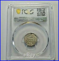 1890 Canada Newfoundland Silver 10 Cents Coin PCGS XF-45 RARE