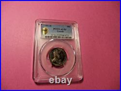 1902-H Canada 25 Cent Silver Coin PCGS AU53 Certified 1902-H Canada 25 Cent Silver Coin PCGS AU53 Certified