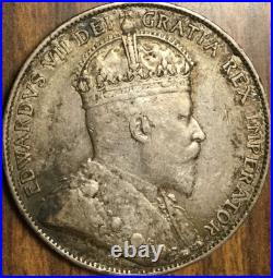 1906 Canada Silver 50 Cents Coin