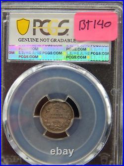 1921 Canada Silver 5 Cents PCGS VF Detail RARE DATE BT-140