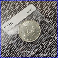 1935 Canada $1 Silver Dollar UNCIRCULATED Coin Beautiful Coin! #coinsofcanada