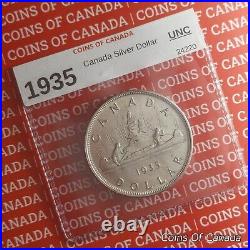 1935 Canada Silver Dollar Coin Uncirculated Nice BU / MS Coin #coinsofcanada