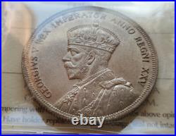1935 Canada Silver Dollar Iccs Certified Ms65 King George V $1 Coin 1935 Canada Silver Dollar Iccs Certified Ms65 King George V $1 Coin