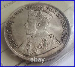 1936 Canada Silver Dollar Iccs Certified Ms-64 1 Dollar Coin
