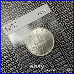 1937 Canada $1 Silver Dollar UNCIRCULATED Coin Great Eye Appeal #coinsofcanada