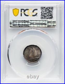 1937 Canada Specimen Matte Dime 10c PCGS SP65 Beautiful Toning THE COOK COLLEC