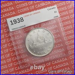 1938 Canada $1 Silver Dollar Coin Uncirculated High Grade Coin #coinsofcanada