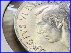 1938 Canada Silver Dollar $1 coin FREE SHIPPING in CANADA VERY LOW MINT ONLY 90K
