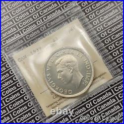 1939 Canada $1 Silver Dollar Coin ICCS SP 66 with Rare Cameo #coinsofcanada
