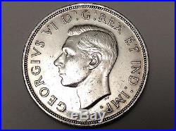 1947 Blunt 7 Canada. 800 Silver One 1 Dollar Coin B222