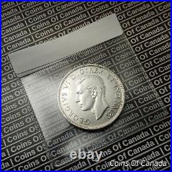 1947 Canada $1 Silver Dollar Coin Maple Leaf ML Key Date! #coinsofcanada