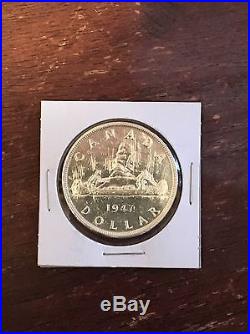 1947 (ptd 7) Canada Silver Dollar! Key Date Coin! Nice Coin
