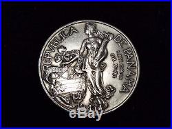 1947 Panama One Balboa Silver Circulated coins Lot of 3 (LN570)