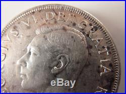 1948 1 Dollar Silver Canadian Coin. KEY DATE