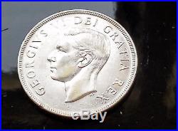 1948 Canada Canadian Silver Dollar $1 Coin