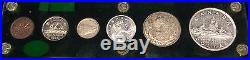 1948 Canadian Coin Set Key Date Canada Coins including The Silver Dollar