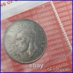 1949 Canada $1 Silver Dollar Coin Uncirculated Choice Toning #coinsofcanada