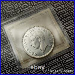 1950 Canada $1 Silver Dollar Coin ICCS PL 64 SWL Pop 11! RARE #coinsofcanada