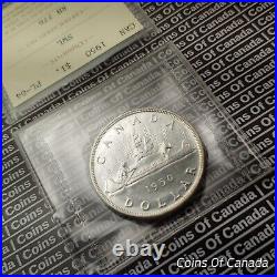 1950 Canada $1 Silver Dollar Coin ICCS PL 64 SWL Pop 11! RARE #coinsofcanada