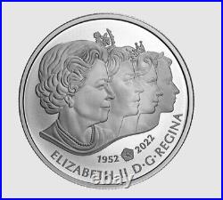 1952-2022 The Imperial State Crown Queen Elizabeth II $20 1 oz. Pure Silver Coin