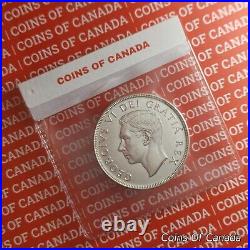 1952 Canada Silver Dollar UNCIRCULATED Coin SWL Short Water Line #coinsofcanada