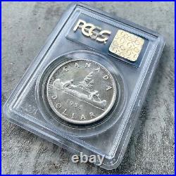 1954 Canada 1 Dollar Silver Coin One Dollar Proof Like PCGS Gem PL 65 Cameo