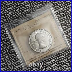 1954 Canada Silver 50 Cents Coin ICCS MS 65 Perfect Coin #coinsofcanada