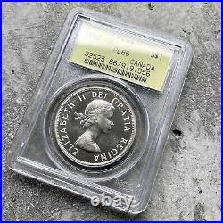 1956 Canada 1 Dollar Silver Coin One Dollar Proof Like PCGS PL 66 Cameo