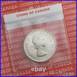 1956 Canada $1 Silver Dollar Coin Uncirculated Low Mintage #coinsofcanada