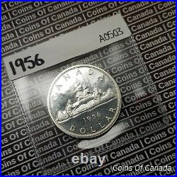 1956 Canada $1 Silver Dollar UNCIRCULATED Coin Stunning Coin! #coinsofcanada