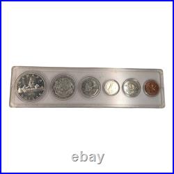 1956 Canada 6-Coin Silver Dollar Light Cameo, Prooflike Set in WHITMAN Case 10