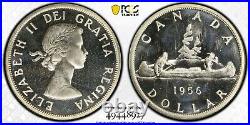 1956 PL67CAM $1 Canada Silver Dollar Coin PCGS Rare With Cameo