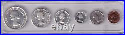1958 Canadian Coin Set contains 1.1 oz of Silver