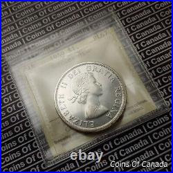 1959 Canada $1 Silver Dollar ICCS PL 67 Top Pop Registry Set Coin #coinsofcanada