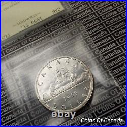 1959 Canada $1 Silver Dollar ICCS PL 67 Top Pop Registry Set Coin #coinsofcanada