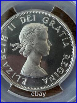1960 50 Cent Canada PCGS PL67 CAMEO Amazing Mirrors