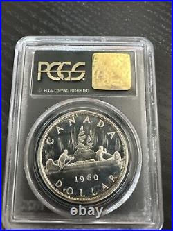 1960 PL67 Canada Silver $1 Dollar Coin PCGS OGH